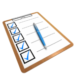 Icon: A checklist or notebook, symbolizing actionable tips